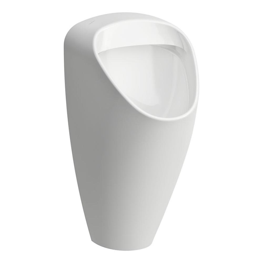 LAUFEN H8410610000001 - Pisuar CAPRINO wewnętrzne přívod, tylny odpad, ceramika/biały