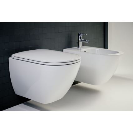 LAUFEN H8660800000001 - WC wiszące LUA, ceramika/biała + deska sedesowa SoftClose LUA, duroplast/biała