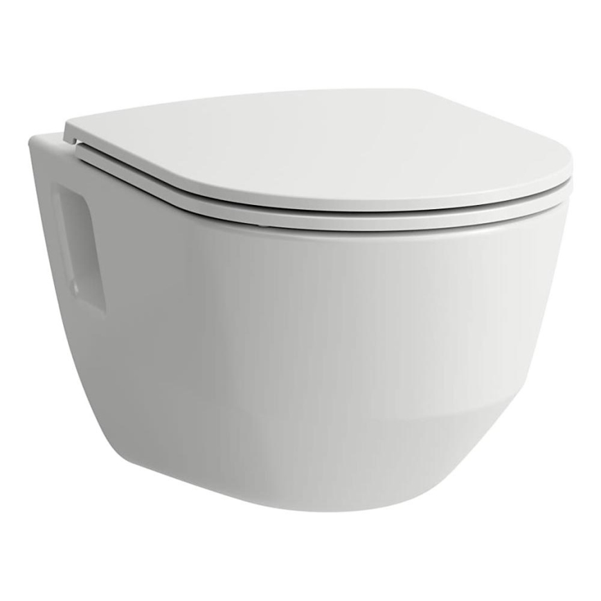LAUFEN H8669540000001 - WC podwieszane PRO ceramika/biała + deska sedesowa SoftClose PRO duroplast/biała