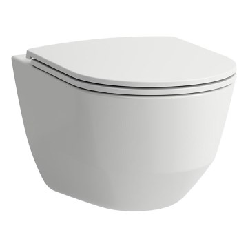LAUFEN H8669570000001 - WC wiszące PRO, ceramika/biała + deska sedesowa SoftClose PRO, duroplast/biała