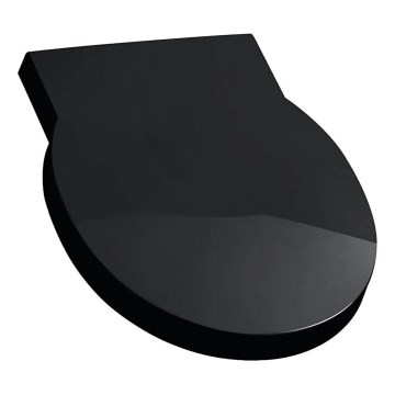 LAUFEN H8942820200001 - Pokrywa do pisuaru SoftClose VAL, duroplast, błyszcząca czerń
