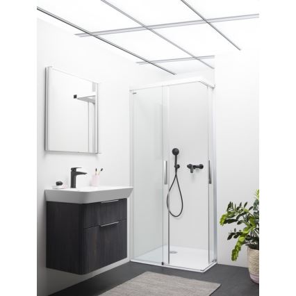 LAUFEN HF500702428000 - Kran do umywalki LAURIN 16,2 cm tytanowy matowy czarny