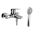 LAUFEN HF500760100600 - Zestaw wannowy LAURIN z baterią, chrom błyszczący