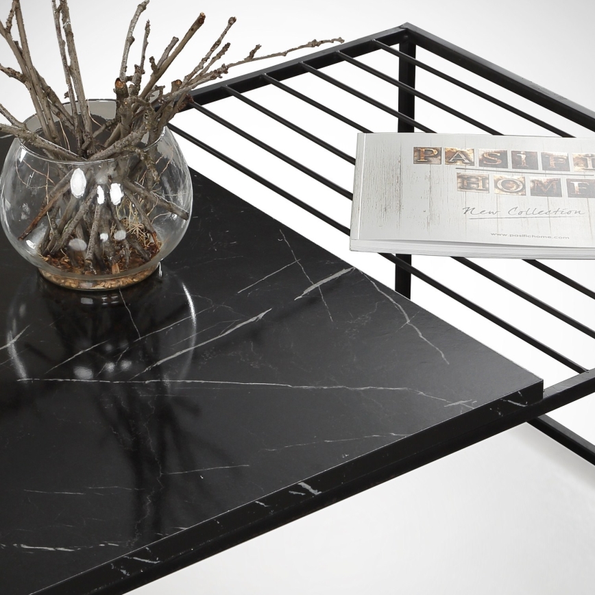 Ława ZINUS 43x95 cm czarny