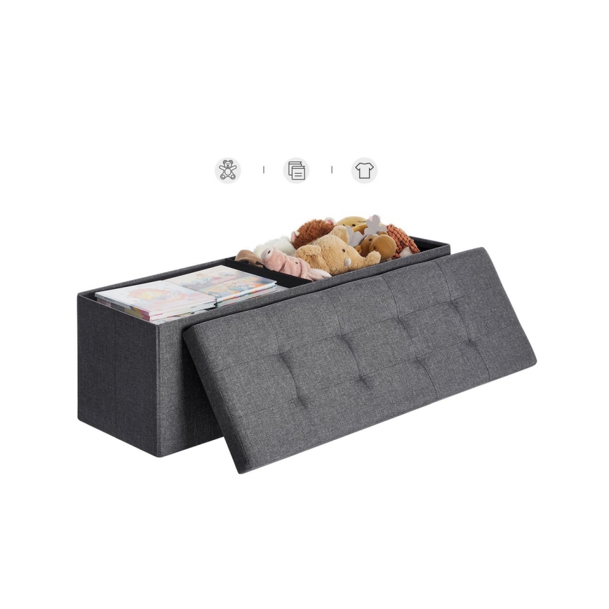 Ławka SULTAN ciemnoszara