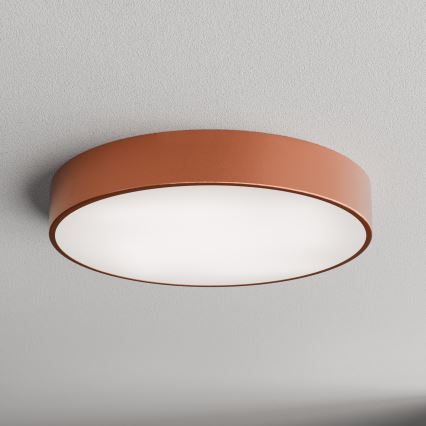 Łazienkowa lampa sufitowa z czujnikiem CLEO 4xE27/24W/230V ø 50 cm IP54 miedziana
