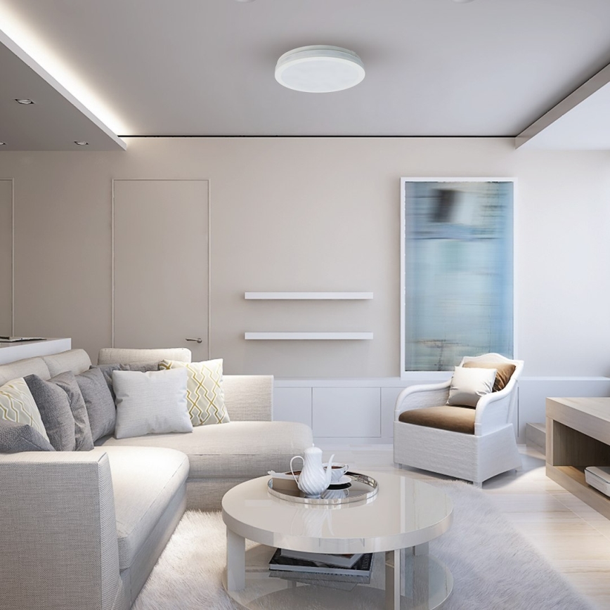 Łazienkowa lampa sufitowa LED MARLON LED/36W/230V śr. 30 cm IP54 biała