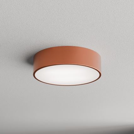 Lampa sufitowa do łazienki z czujnikiem CLEO 2xE27/24W/230V, śr. 30 cm, miedziana, IP54