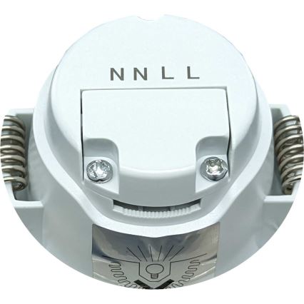 Wpuszczana oprawa sufitowa LED do łazienki BONO LED/8W/230V 3000K IP65 chrom matowy