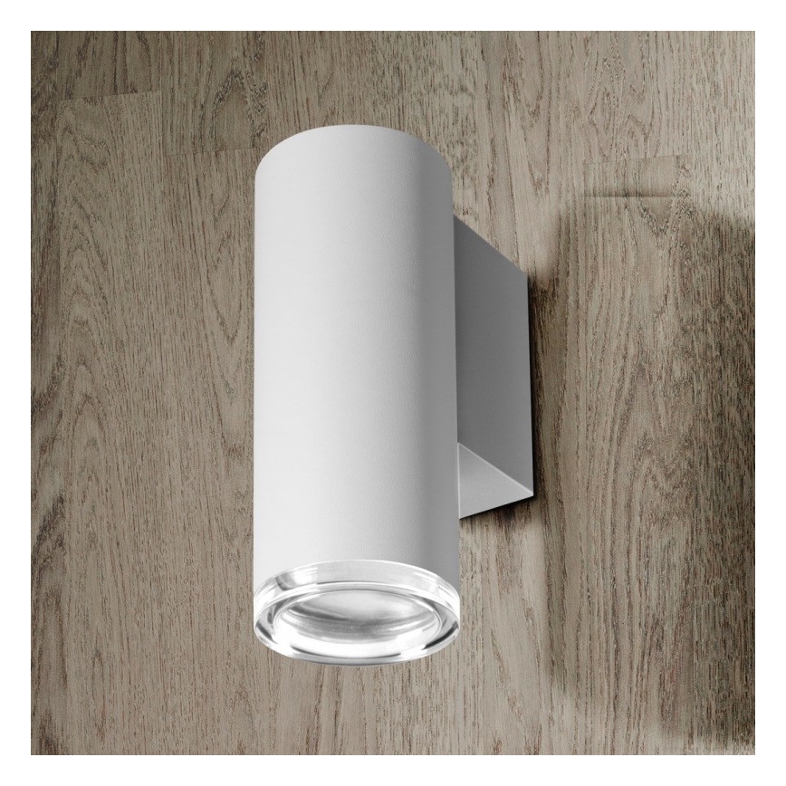 Łazienkowe naścienne oświetlenie punktowe  TURYN 1xGU10/10W/230V IP44 białe