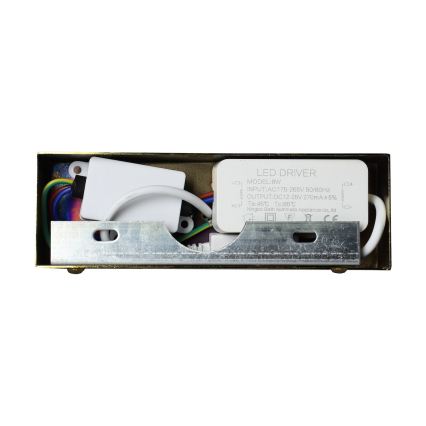 Oświetlenie lustra łazienkowego LED KLIMT LED/8W/230V 3000/4000/6000K 40 cm IP44 złote