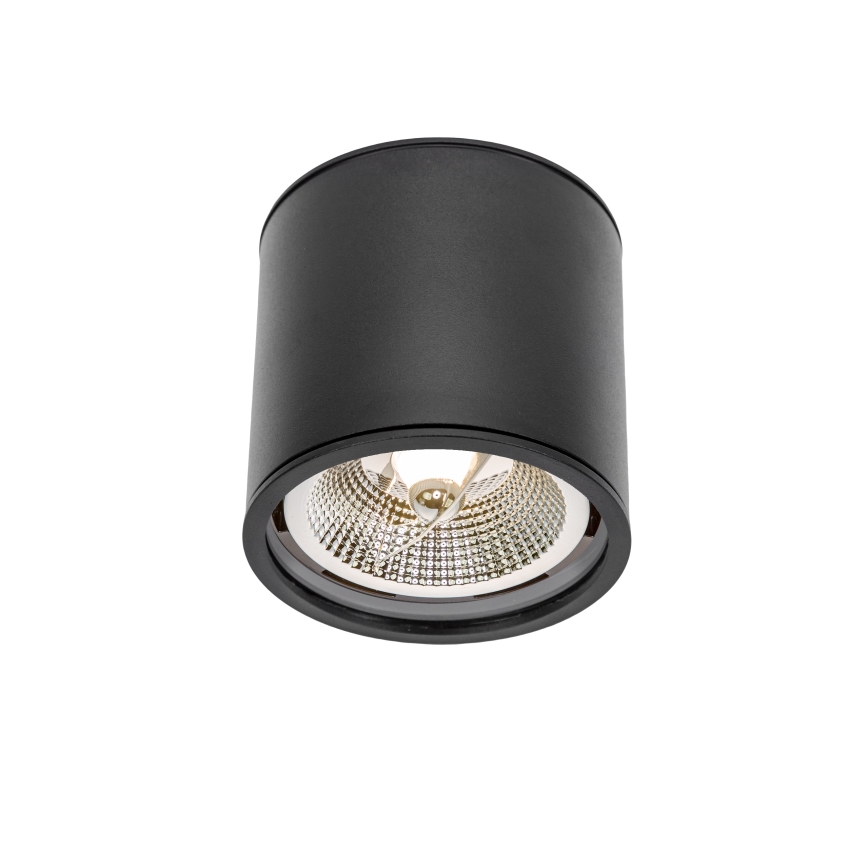 Łazienkowe oświetlenie punktowe CHLOE AR111 1xGU10/12W/230V IP65 okrągłe czarne