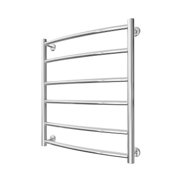 Łazienkowy grzejnik drabinkowy INOX CLASSIC 122W/230V 57x53 cm stal nierdzewna/błyszczący chrom