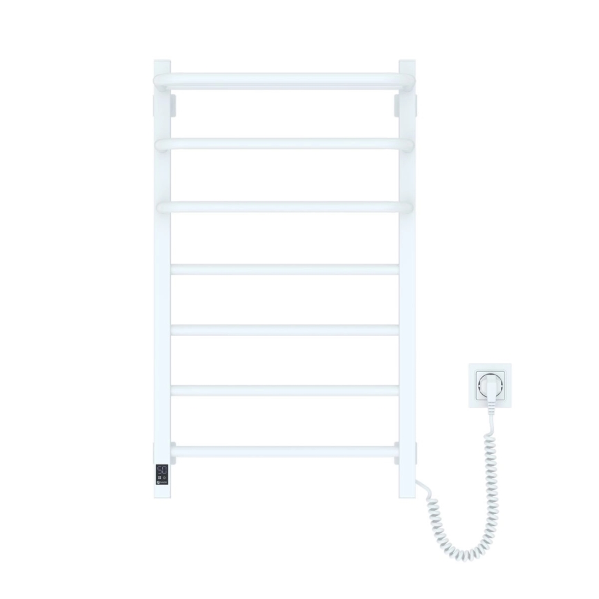 Elektryczny grzejnik łazienkowy z termostatem FORTIS 350W/230V 80,6 cm IP44 biały prawy