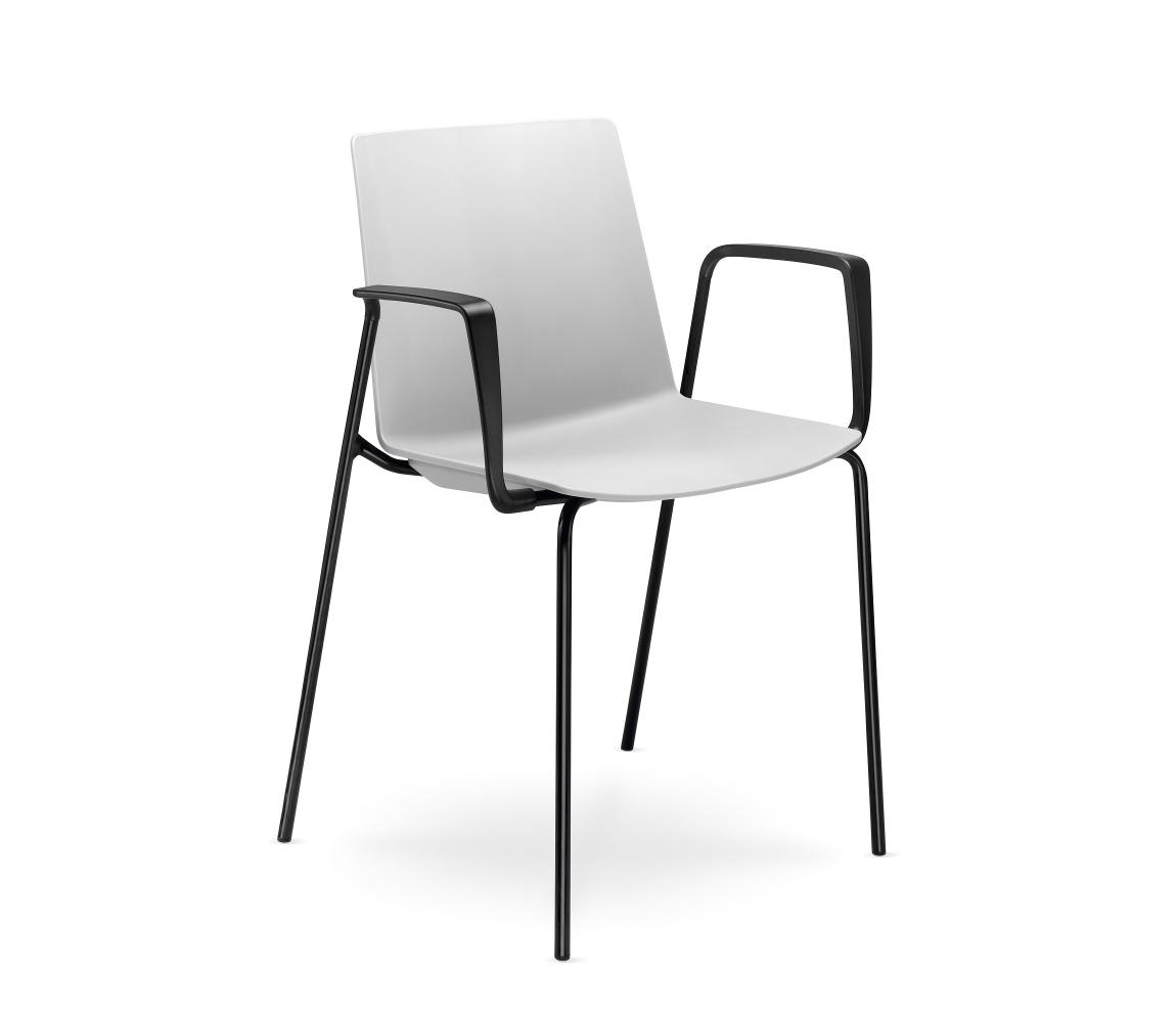 LD Seating - Krzesło biurowe SKY biały/czarny