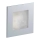 LDST AN-01-SS-BZ9 - LED Oświetlenie schodowe ANGEL 9xLED/1,2W/230V matowy chrom 6500K