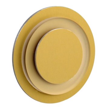 LDST LI-01-SZ-BC8 - LED Oprawa schodowa LILI 8xLED/1,2W/230V złota 3500K