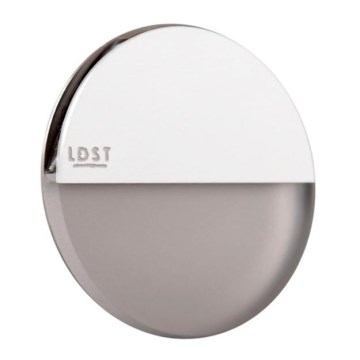 LDST RO-01-B-BZ4 - LED Oświetlenie schodowe ROBIN 4xLED/1,2W/230V białe 6500K