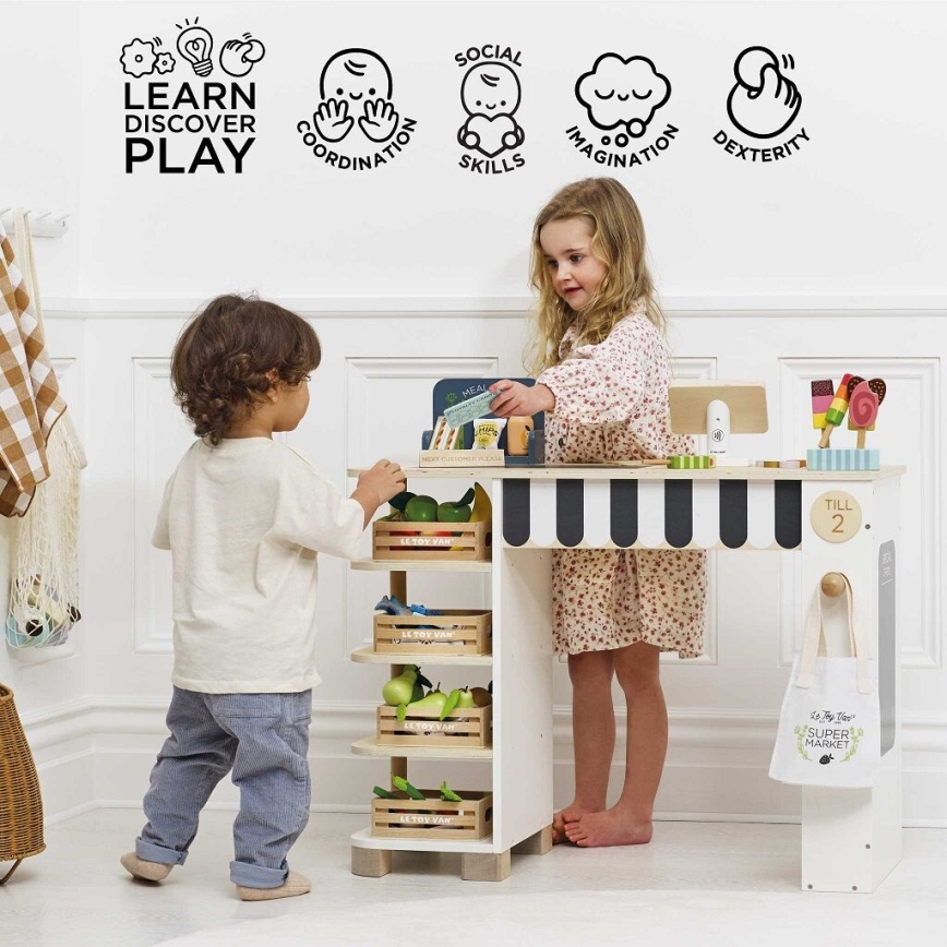 Le Toy Van - Stanowisko sprzedaży z kasą i akcesoriami