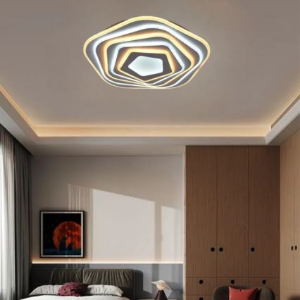 LED Regulowane oświetlenie sufitowe LED/125W/230V 3000-6500K + pilot do zdalnego sterowania