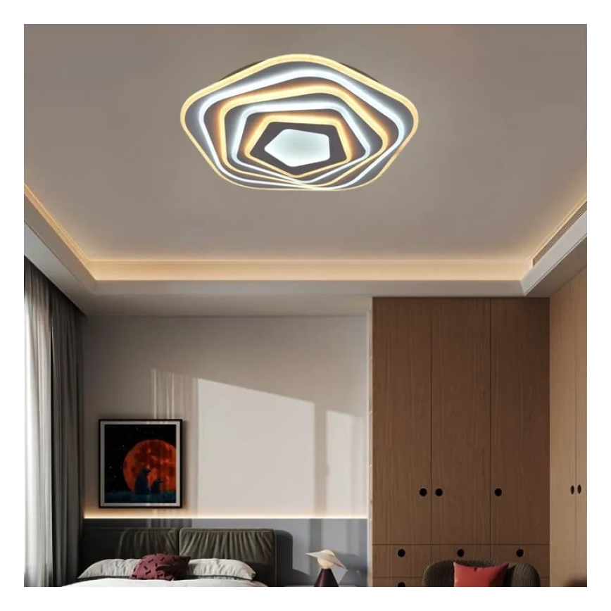 LED Regulowane oświetlenie sufitowe LED/125W/230V 3000-6500K + pilot do zdalnego sterowania