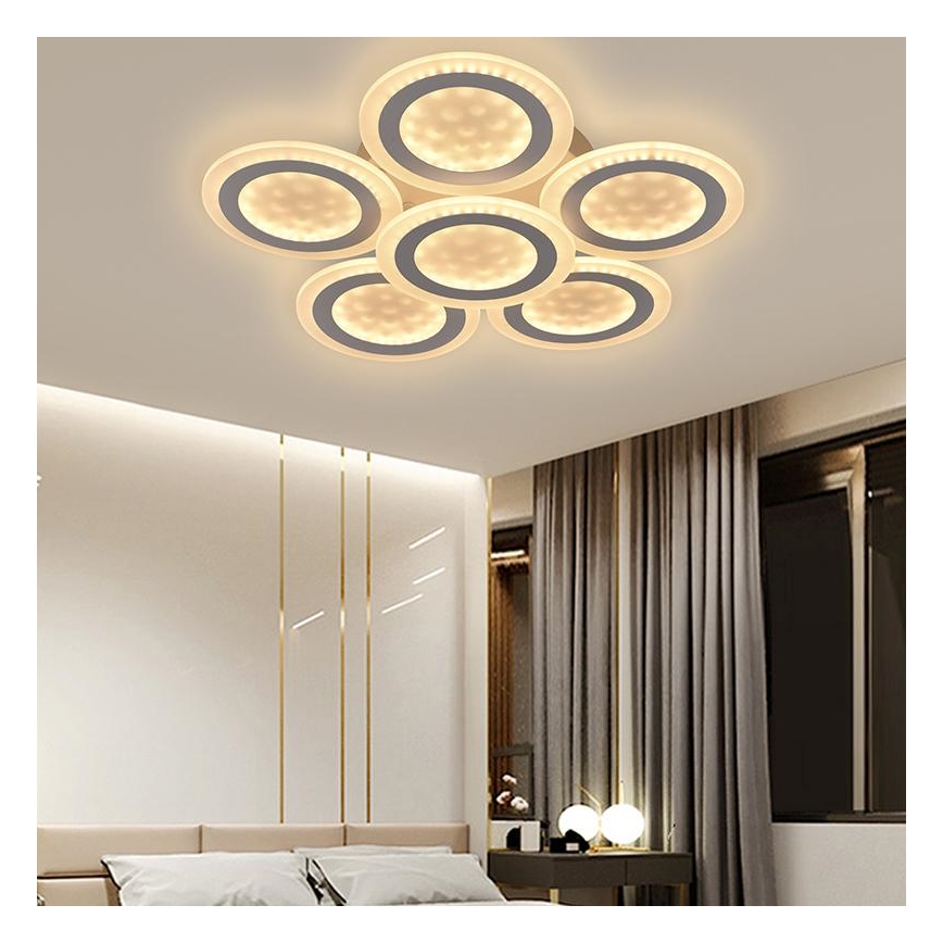 Lampa sufitowa LED ściemnialna LED/125W/230V 3000-6500K + pilot do zdalnego sterowania