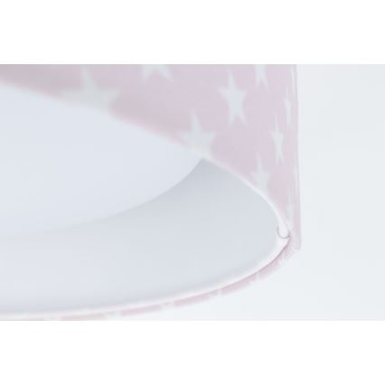 LED Regulowane oświetlenie sufitowe dla dzieci SMART GALAXY KIDS LED/24W/230V 3000-6500K gwiazdki różowo-białe + pilot do zdalnego sterowania
