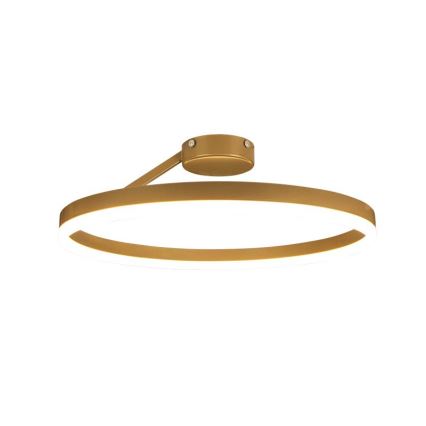 Lampa sufitowa LED ściemnialna LED/40W/230V 3000-6500K złota + pilot do zdalnego sterowania