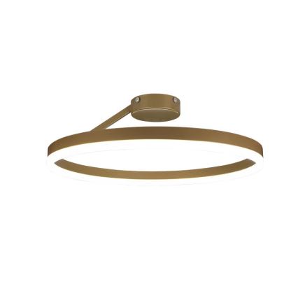 Lampa sufitowa LED ściemnialna LED/40W/230V 3000-6500K złota + pilot do zdalnego sterowania