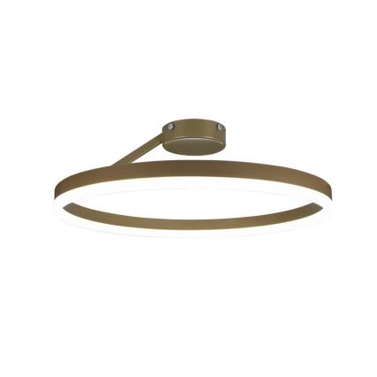 Lampa sufitowa LED ściemnialna LED/40W/230V 3000-6500K złota + pilot do zdalnego sterowania