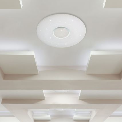 LED Regulowane oświetlenie sufitowe LED/40W/230V 3000/4000/6500K śr. 39 cm + pilot do zdalnego sterowania