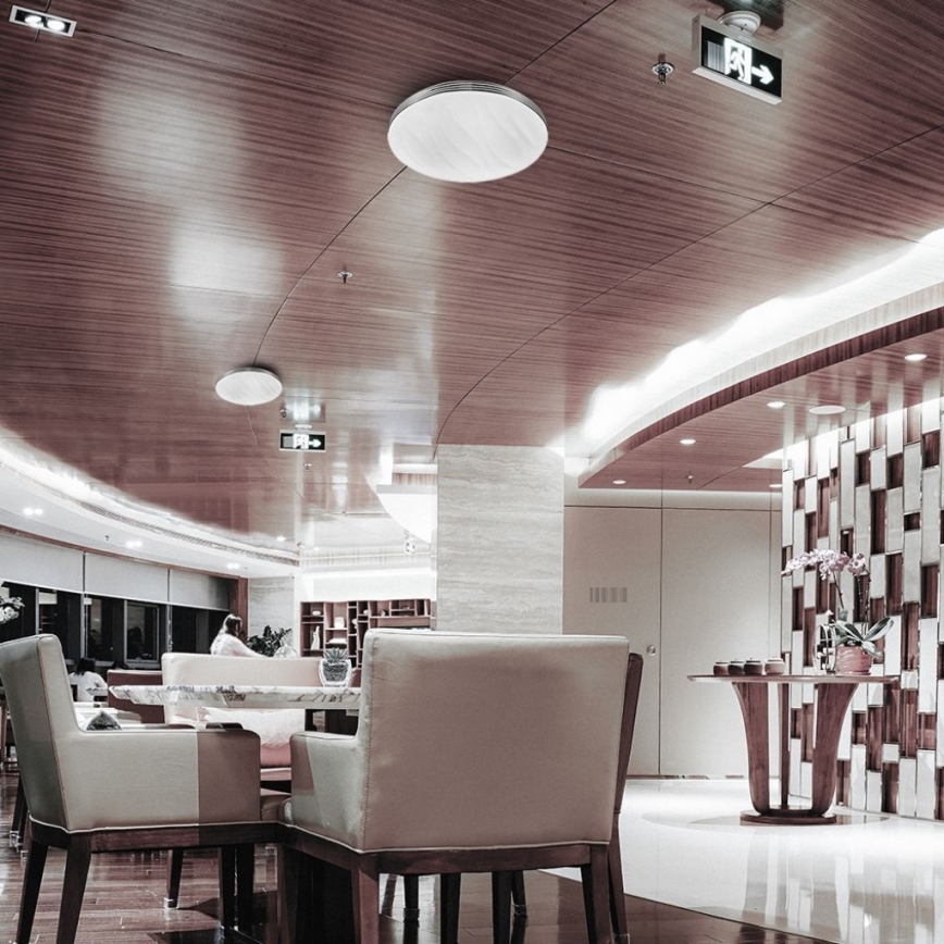 LED Regulowane oświetlenie sufitowe LED/60W/230V 3000K/4000K/6500K śr. 50 cm + pilot do zdalnego sterowania