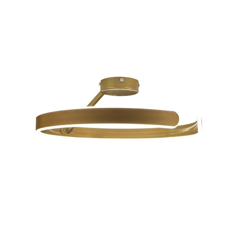 Lampa sufitowa LED ściemnialna LED/72W/230V 3000-6500K złota + pilot do zdalnego sterowania