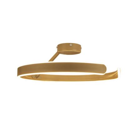 Lampa sufitowa LED ściemnialna LED/72W/230V 3000-6500K złota + pilot do zdalnego sterowania
