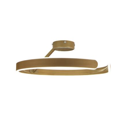 Lampa sufitowa LED ściemnialna LED/72W/230V 3000-6500K złota + pilot do zdalnego sterowania