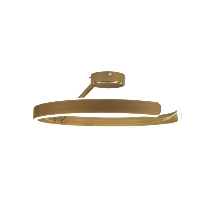 Lampa sufitowa LED ściemnialna LED/72W/230V 3000-6500K złota + pilot do zdalnego sterowania