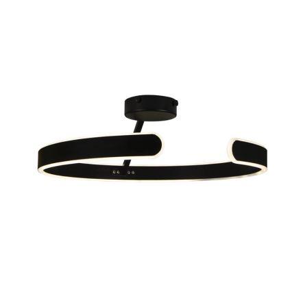 Lampa sufitowa LED ściemnialna LED/72W/230V 3000-6500K czarna + pilot do zdalnego sterowania