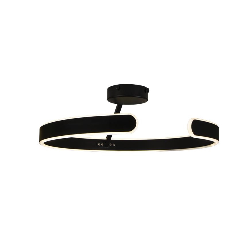 Lampa sufitowa LED ściemnialna LED/72W/230V 3000-6500K czarna + pilot do zdalnego sterowania