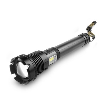LED Akumulatorowa aluminiowa latarka z funkcją powerbanku LED/4400 mAh 2200 lm IP44