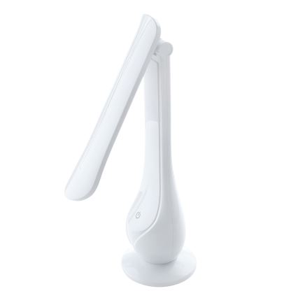 LED Akumulatorowa lampa stołowa LILLY LED/4W/5V 1200 mAh biała
