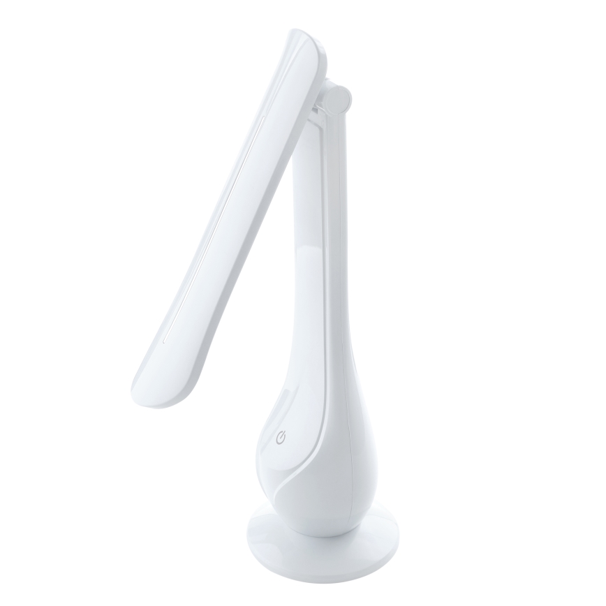 LED Akumulatorowa lampa stołowa LILLY LED/4W/5V 1200 mAh biała