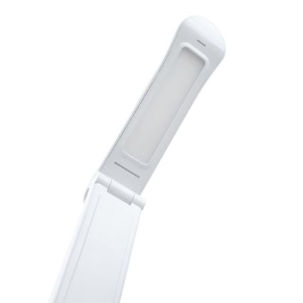 LED Akumulatorowa lampa stołowa LILLY LED/4W/5V 1200 mAh biała