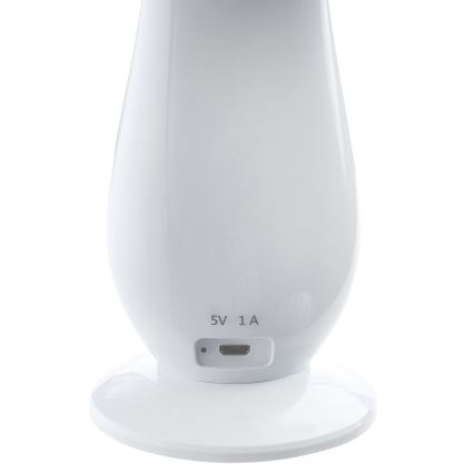 LED Akumulatorowa lampa stołowa LILLY LED/4W/5V 1200 mAh biała