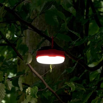 LED Ściemnialna akumulatorowa latarka solarna z funkcją power banku LED/3W/5V 3000/4000/6500K IPX6 500 błyszcz. 2000 mAh