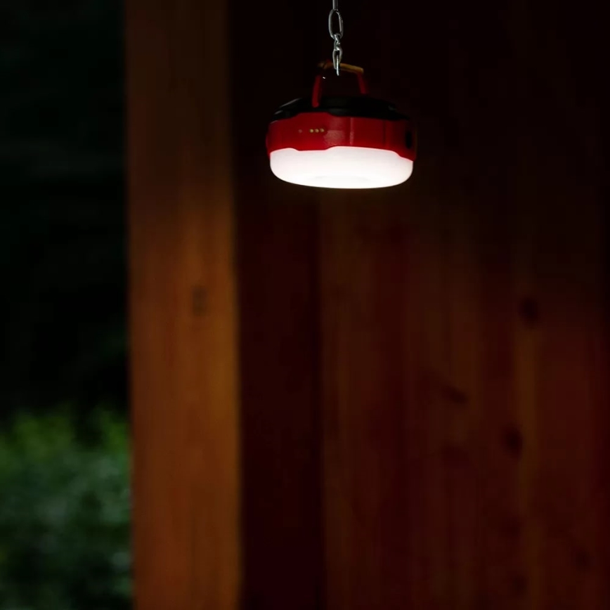 LED Ściemnialna akumulatorowa latarka solarna z funkcją power banku LED/3W/5V 3000/4000/6500K IPX6 500 błyszcz. 2000 mAh