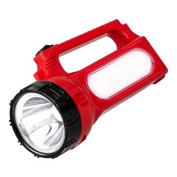 LED akumulatorowa latarka solarna LED/7W/230V 400 błyszcz. 3200 mAh