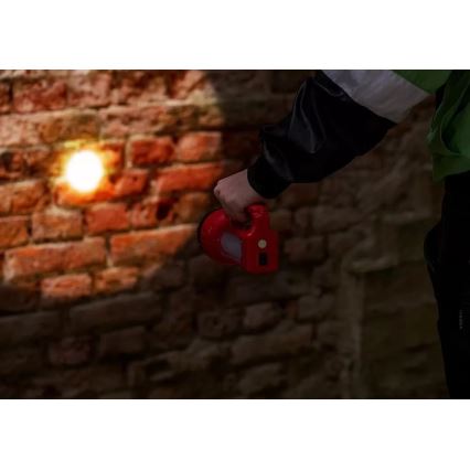 LED akumulatorowa latarka solarna LED/7W/230V 400 błyszcz. 3200 mAh