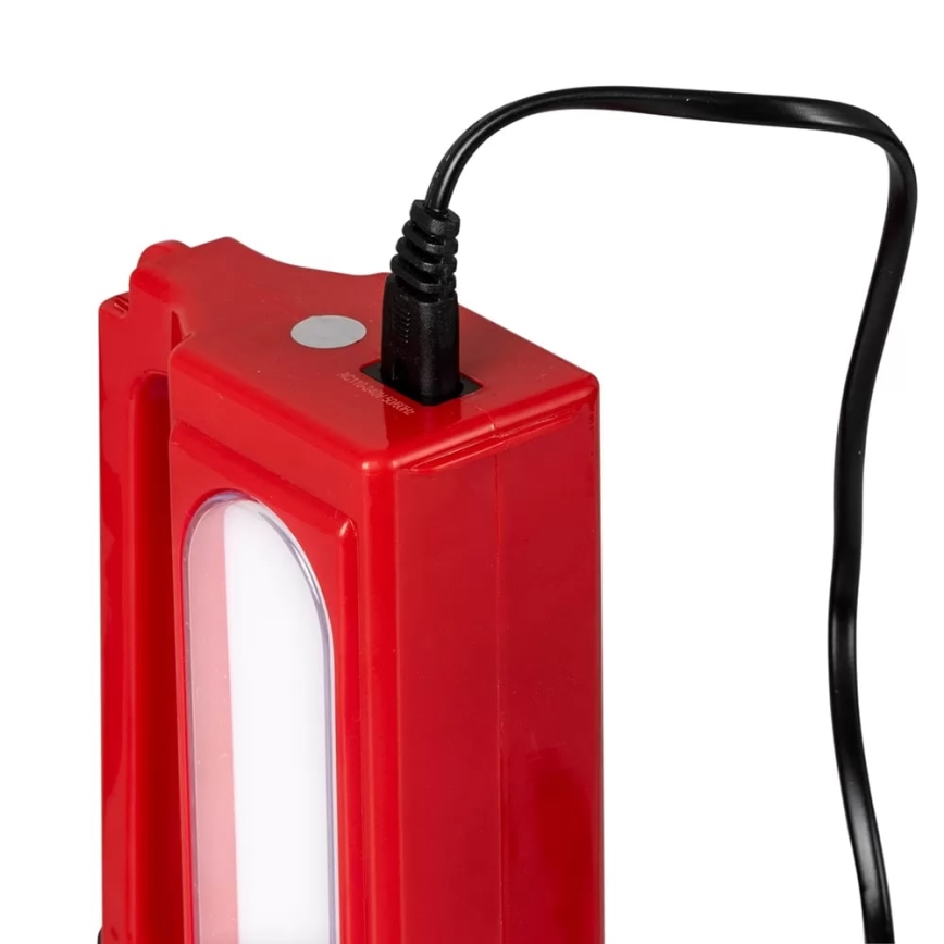 LED akumulatorowa latarka solarna LED/7W/230V 400 błyszcz. 3200 mAh