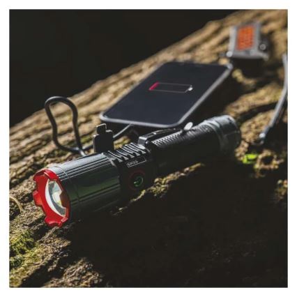 LED akumulatorowa żelazna latarka LED/5V 3000 błyszcz. 5000 mAh IP43