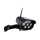 LED Atrapa kamery solarnej z czujnikiem LED/3,7V 1200 mAh IP44 czarny + zdalne sterowanie